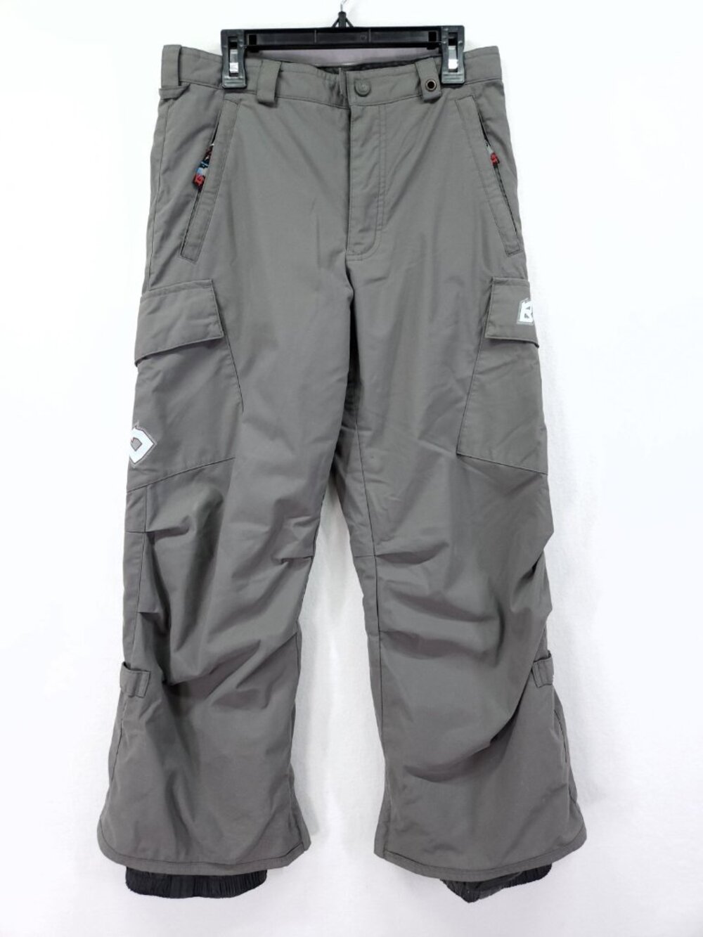 Burton All Access DryRide Snow Pants Youth Large (10-12) Gray Insulated